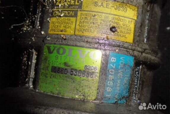 Компрессор кондиционера Volvo XC70 4х4 2.4