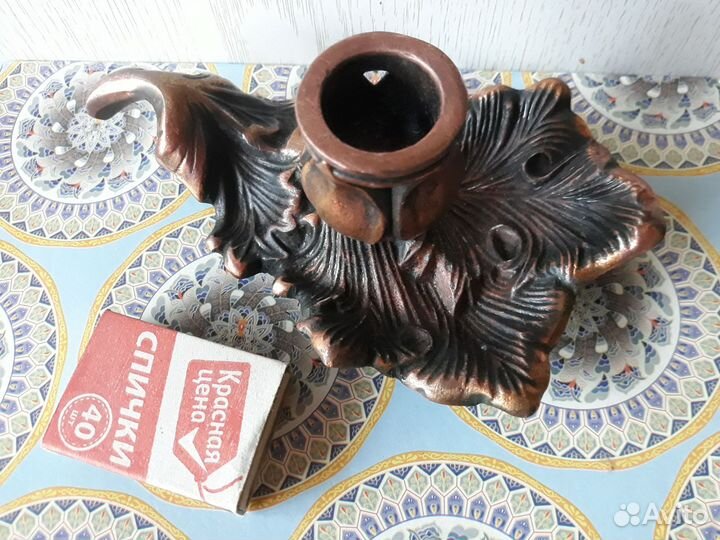 Винтажные подсвечники СССР литье