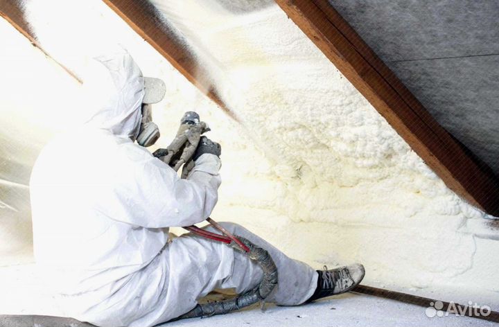 Утепление стен дома пенополиуретаном (ППУ)