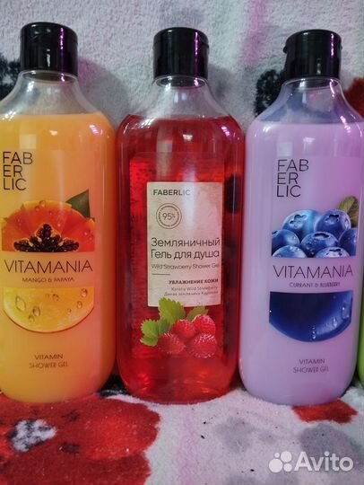 Витаминный гель для душа 380 мл