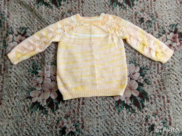 Кофточки,шапочки,платья для девочки своими руками