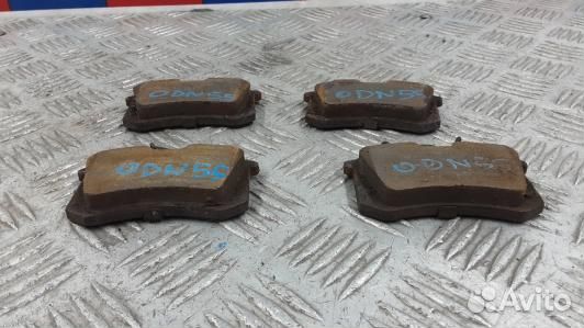 Тормозные колодки задние volkswagen golf 5 (ODN55L