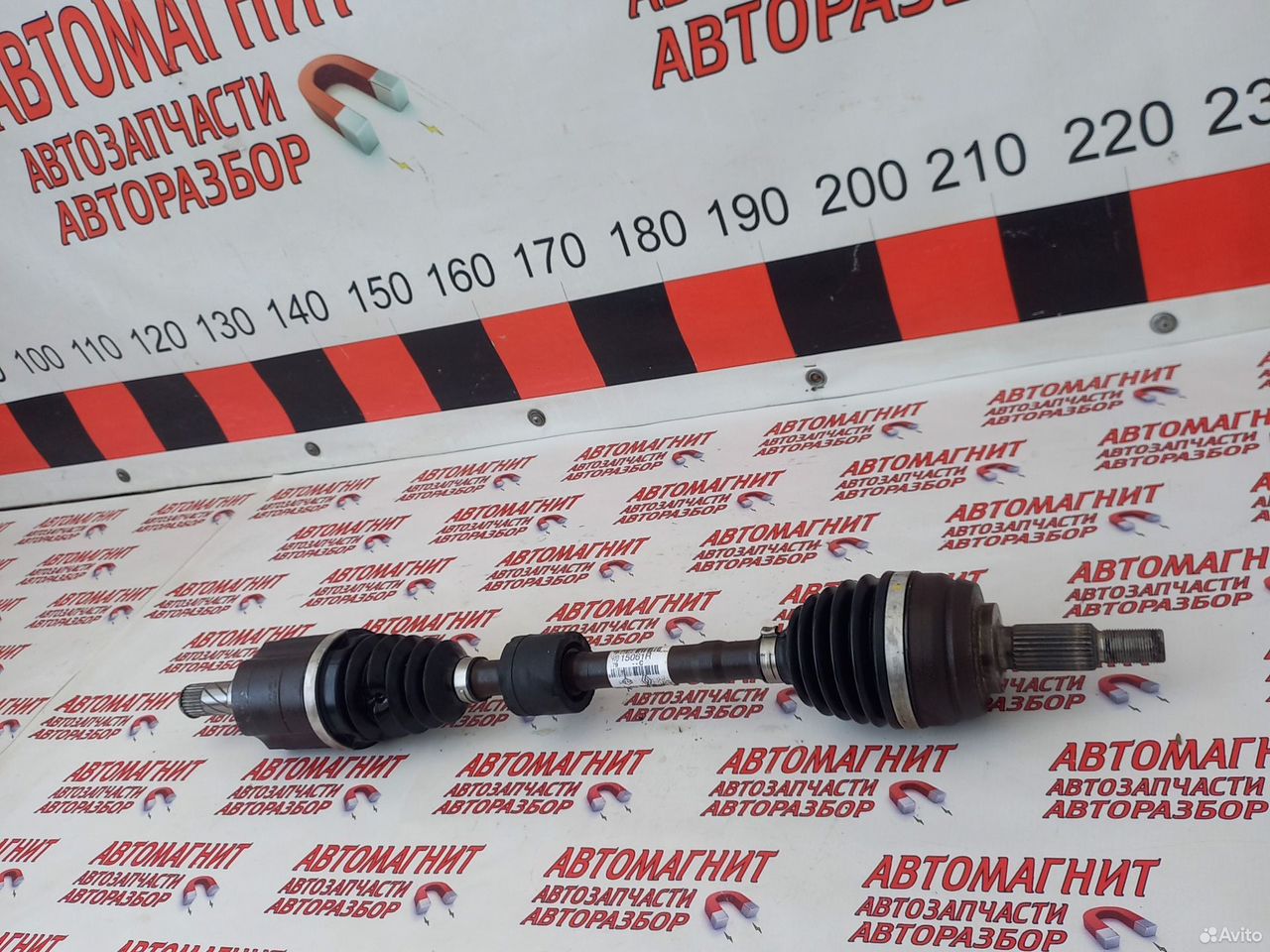 Привод передний левый Рено Аркана 1.6 15т.км