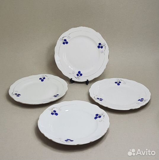 Тарелки антикварные Дулево СССР ранние советы