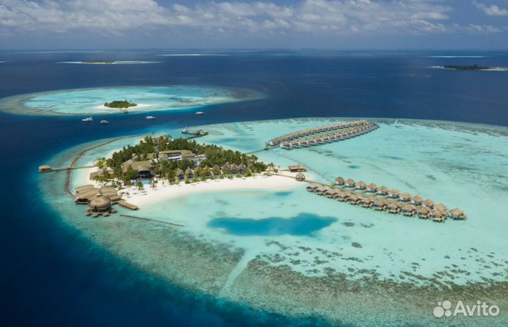 Тур поездка на Мальдивы бутик-отель от 1ч