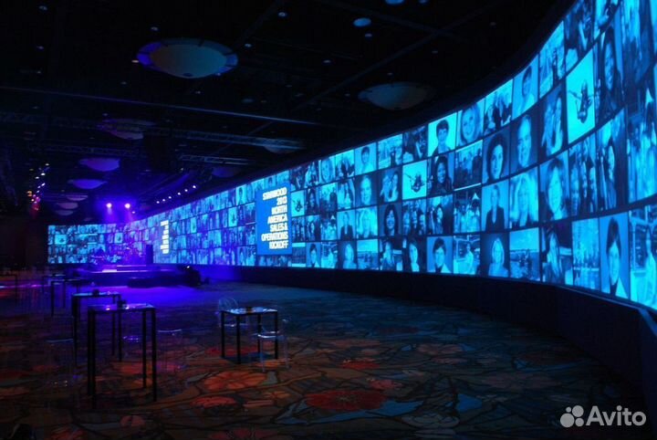 Рекламный экран с гарантией 3 года