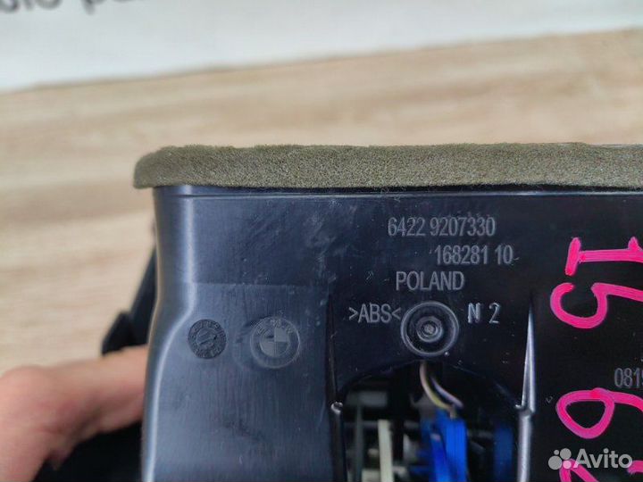 Дефлектор воздушный задний Bmw 3 F30 N47D20 2012