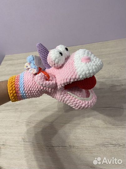 Логопедическая игрушка говорушка на руку логопед