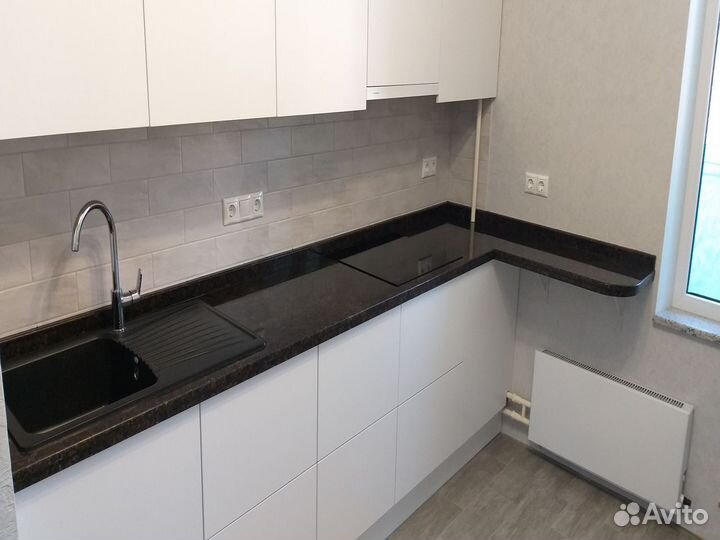 Барная стойка, из акрила, гранита, мрамора, кварца