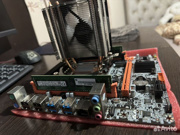 Xeon e5 2680 v4 + x99 + 16 gb + кулер комплект