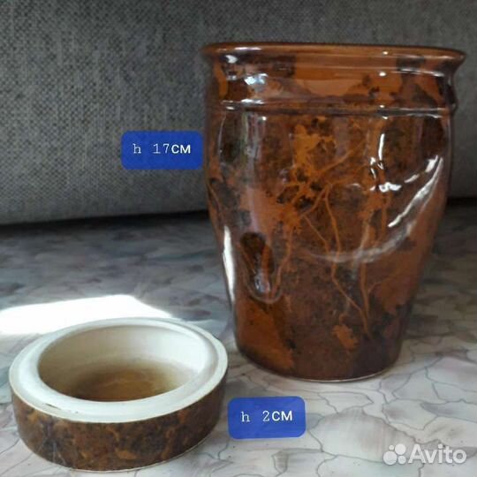 Горшки, кактусница новые СССР комплект для орхидей