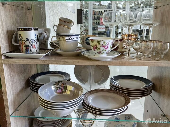 Посуда СССР. Наборами и по отдельности