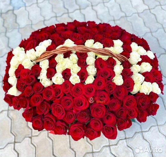 Цветы Букеты 101 Роза