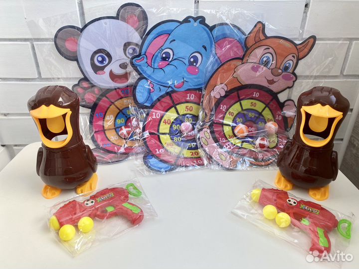 Игрушки детские дартс новые