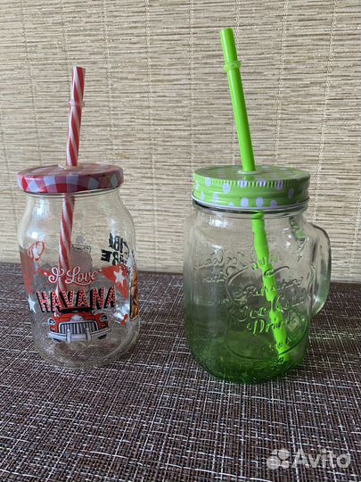 Стакан банка для напитков