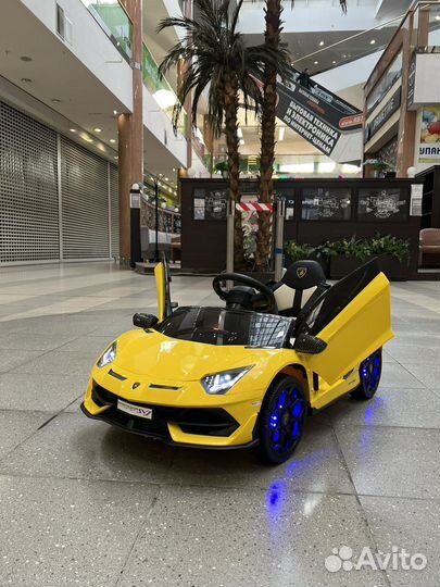 Электромобиль ламборгини авентадор, с пультом
