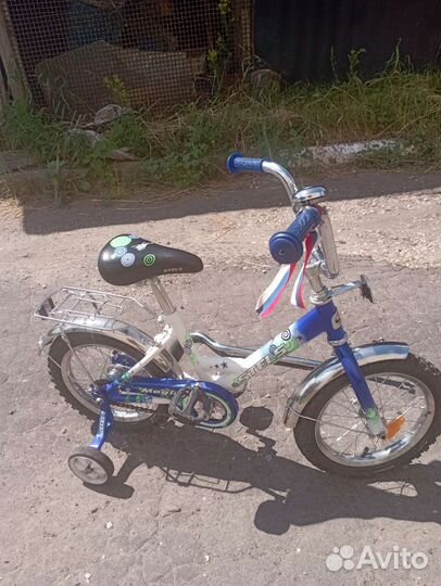 Детский велосипед с ручкой бу