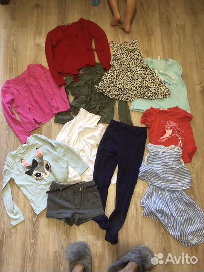 Пакет одежды для девочки 122-130