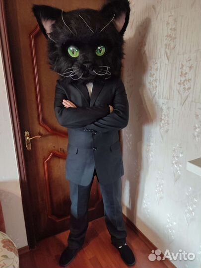 Ростовая кукла голова Кота маска прокат