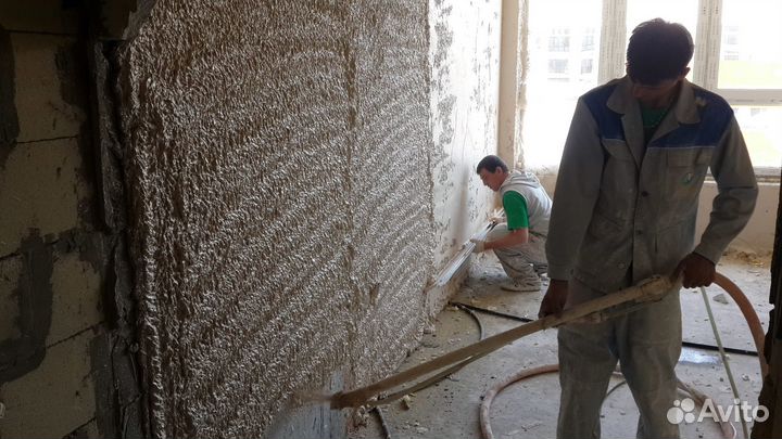 Механизированная штукатурка