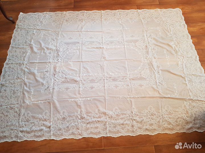 Скатерть с кружевом силиконовая