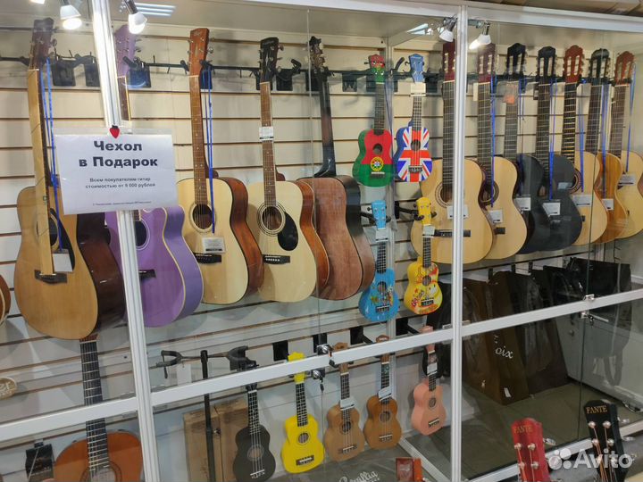 Гитары от 3500 и начинающим учиться, + акционное