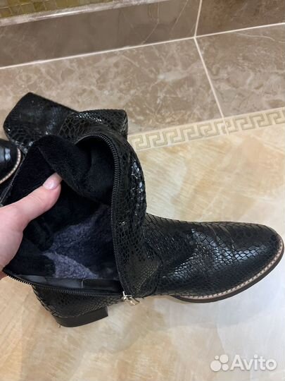 Итальянские ботфорты зимние 40 размер