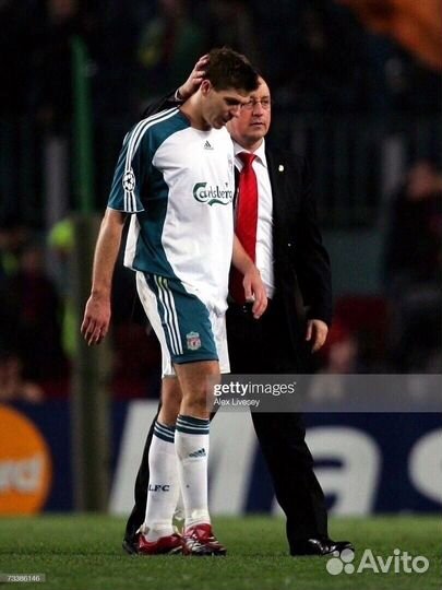 FC Liverpool Gerrard adidas футбольная кофта