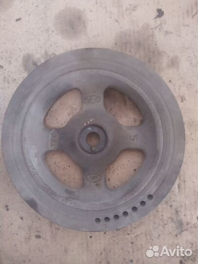 Шкив коленвала kia cerato