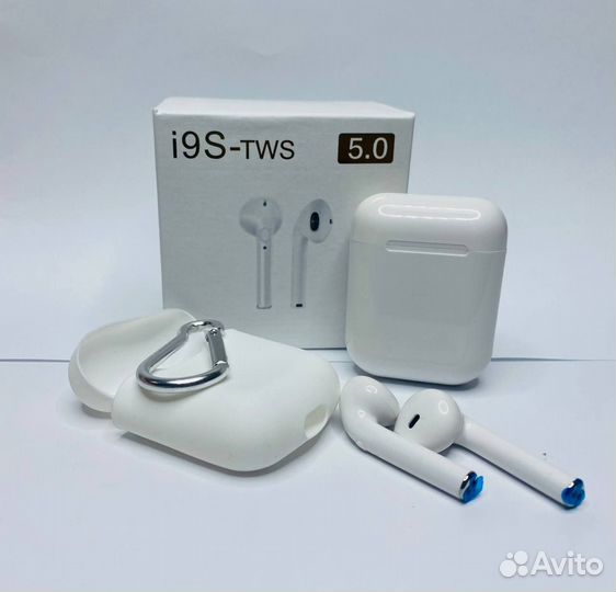 Беспроводные TWS наушники i9s с микрофоном