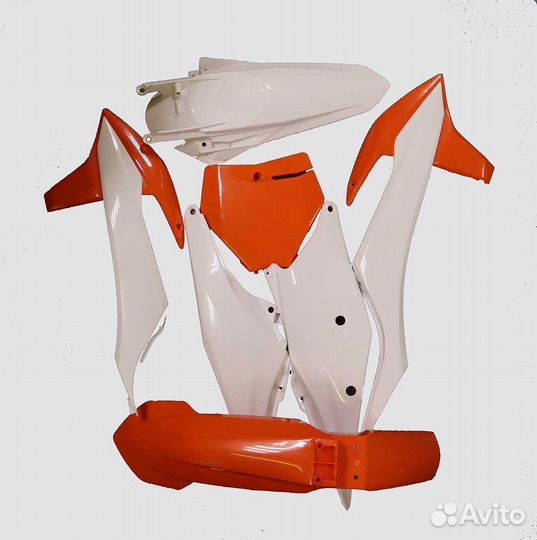 Комплект пластика Avantis Enduro/KTM/H