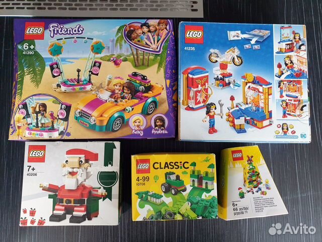 Наборы lego новые разные