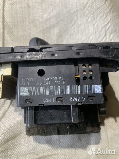 Блок управления светом volkswagen golf 3