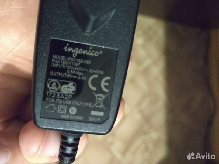 Адаптер Блок питания Ingenico 8V2A (PSC16E-080)