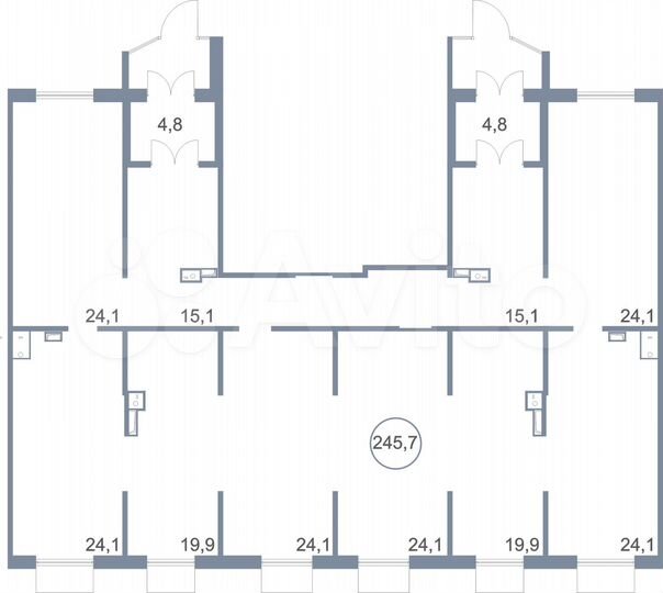 Свободного назначения, 245.7 м²
