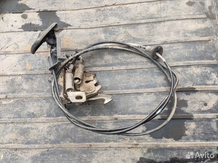 Тросик ручка открывания капота Daewoo lanos sens