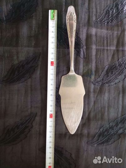 Ложки, лопатка для торта СССР