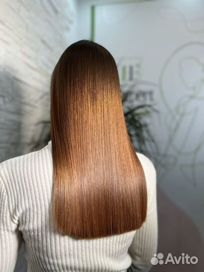 Кератиновое выпрямление волос, ботокс