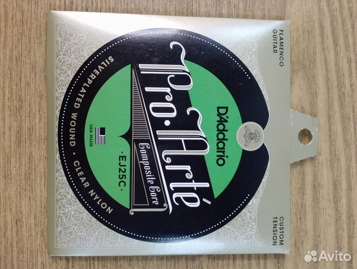 Струны для классической гитары D'addario EJ25 C