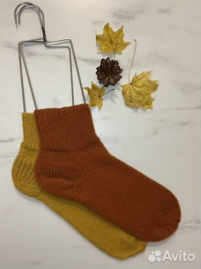 Вязаные носочки