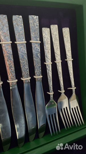 Набор столовых приборов мельхиор СССР
