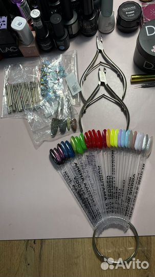 Набор для ногтей, гель-лаки