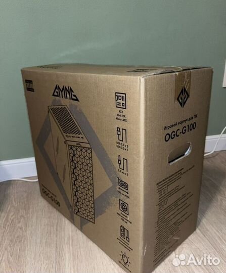 Компьютерный корпус gmng OGC-G100 Black