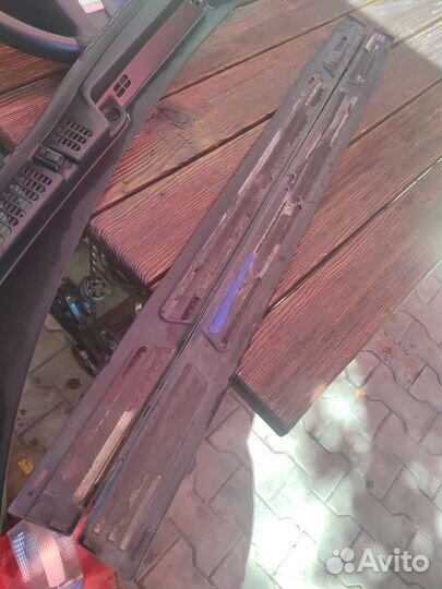 Накладки порогов для Skoda Octavia A5 RS