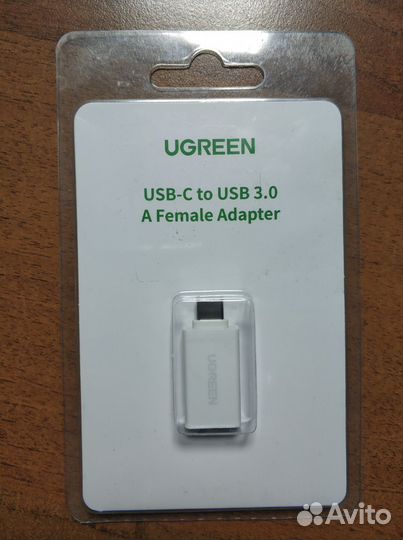 Адаптер ugreen US173 (30155) USB-C to USB 3.0