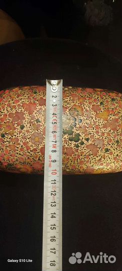 Старинная коробочка. Шкатулка. Роспись