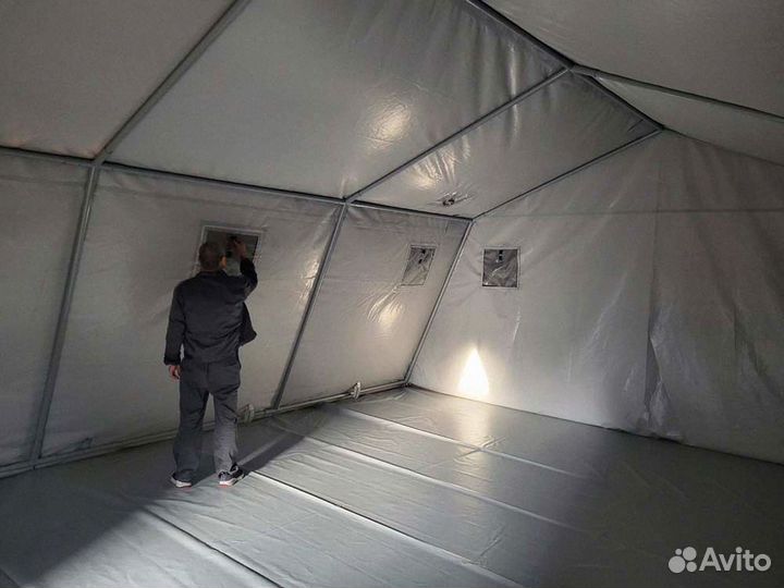 Палатки армейские Памир на 30 человек