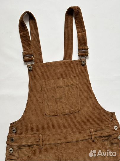 Комбинезон юбка вельвет женский lime 44-46, M