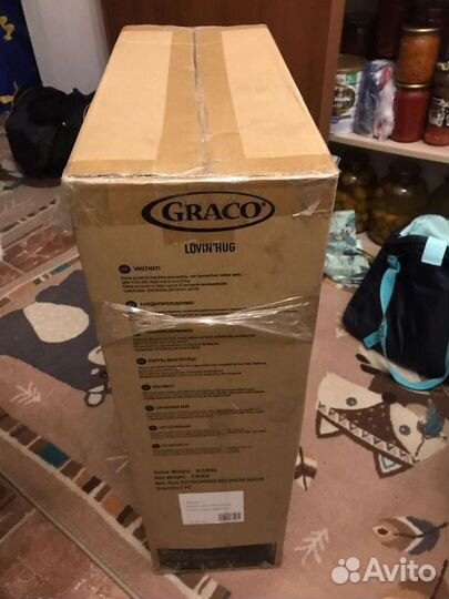 Детские электронные качели graco