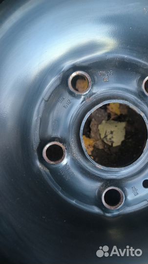 Оригинальные штампованные диски Volkswagen, Skoda